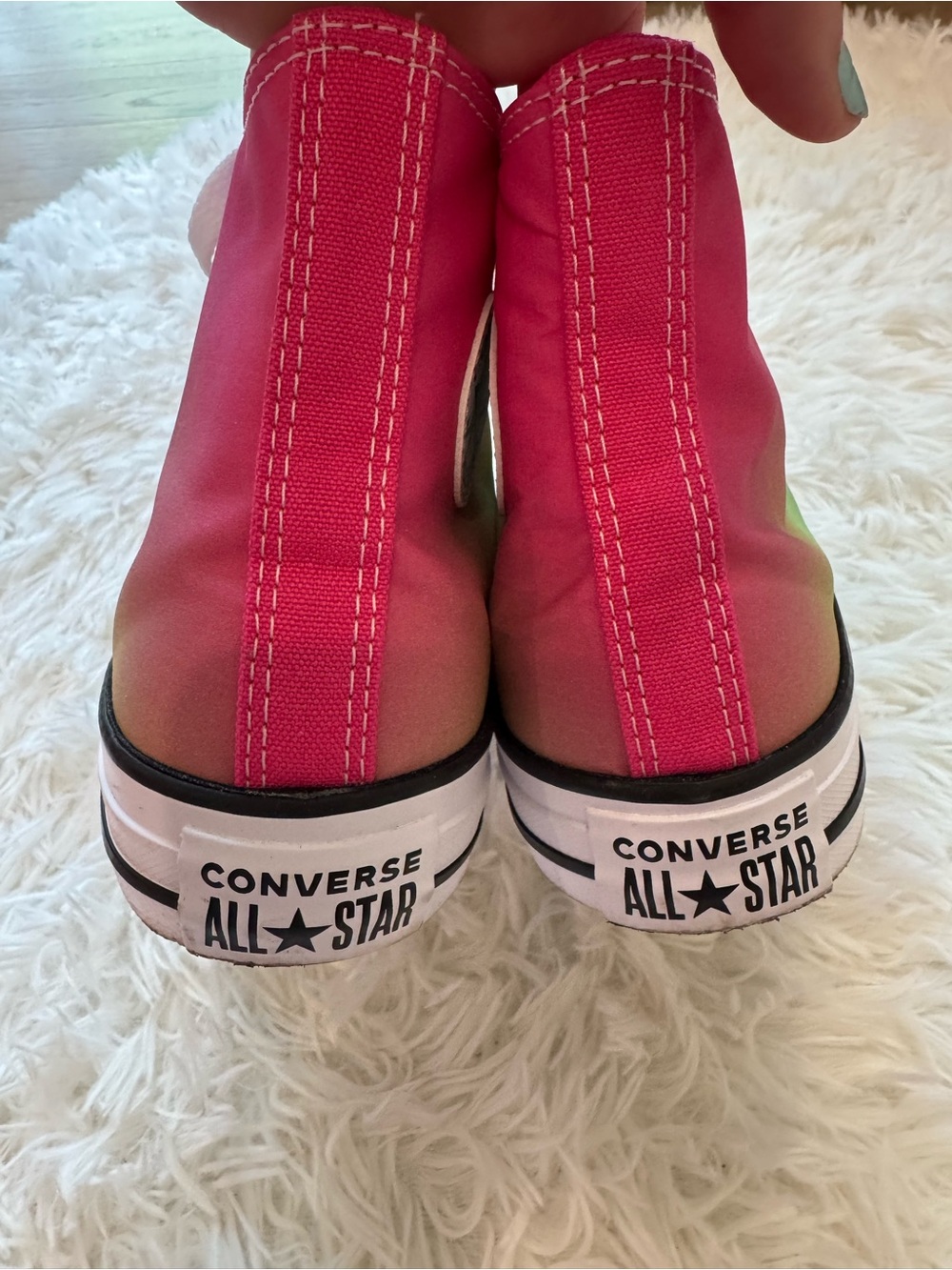 Converse Rainbow Ombré High Tops - Picture 4 of 6